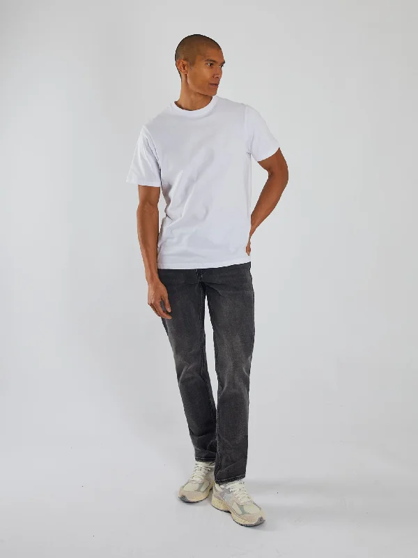 Men's Jeans with a Destroyed LookRio Relaxed Straight Grey
