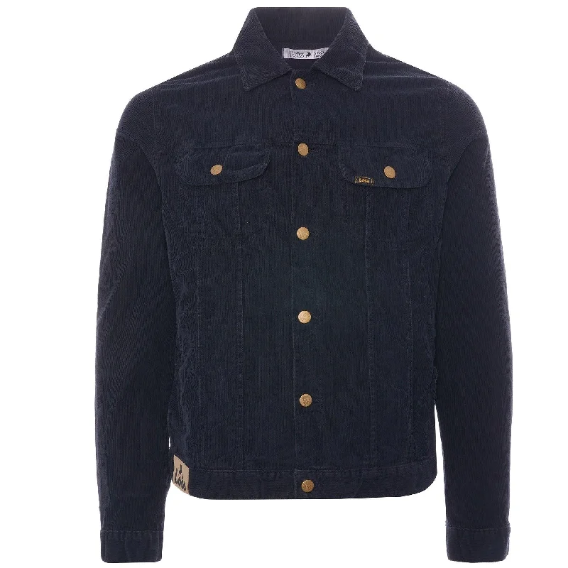 Fashion-Forward Men's JeansLois Jeans Tejana Thin Cord Jacket Navy Blue