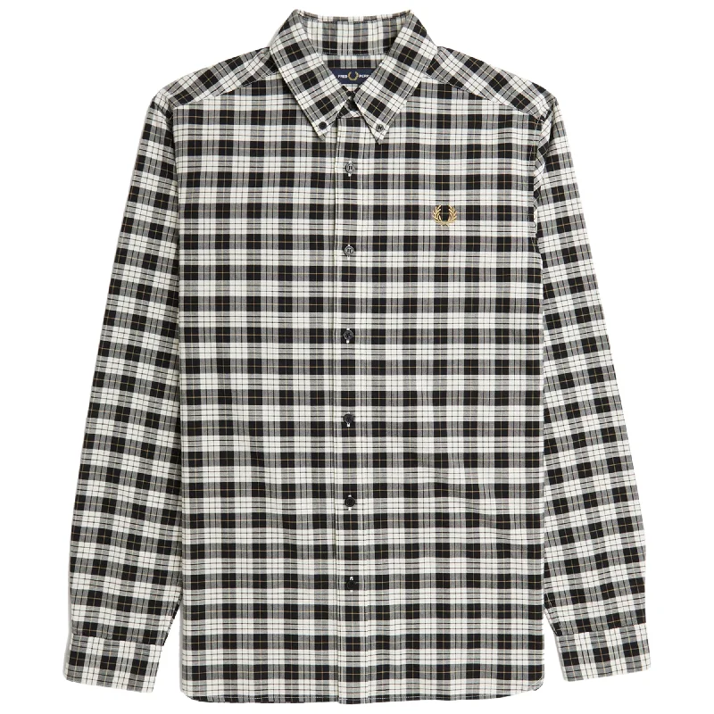 Men's Relaxed-Fit Shirts for Casual ComfortFred Perry Tartan Oxford Shirt