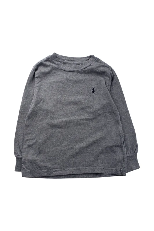 Stylish Men's HenleysPolo Ralph Lauren Long Sleeve Cotton Top 3T
