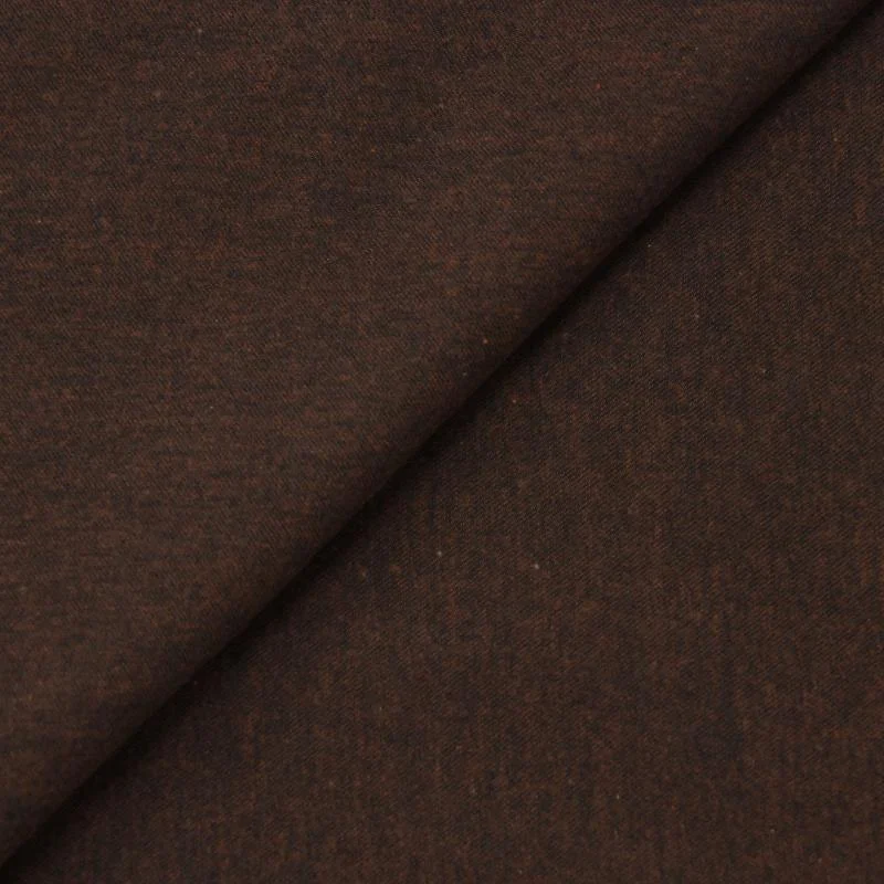 Men's Thermal Shirts for Winter WarmthMonti Clark Melange Brown Brushed Cotton Shirt