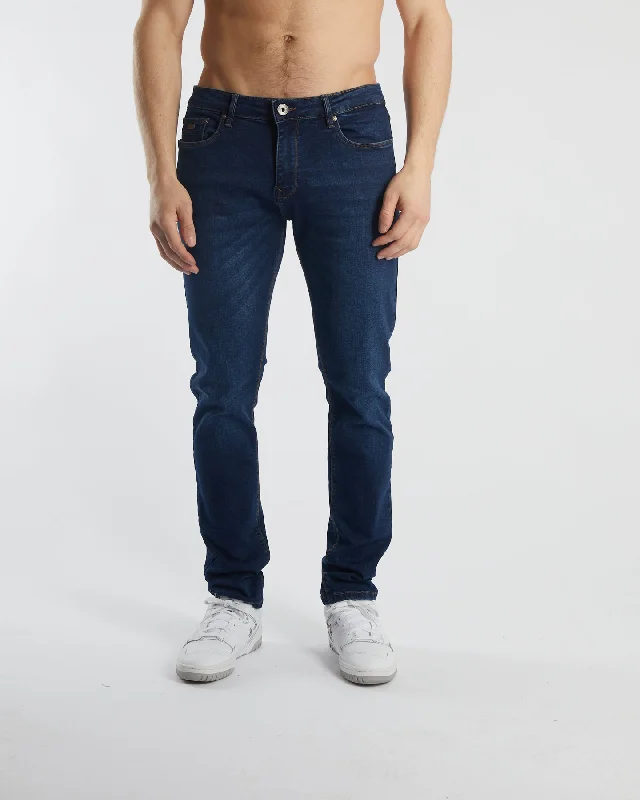 Light Blue Denim Men's JeansHamilton Austin Dark Blue Wash