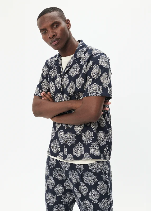 Men's Cufflink-Ready Shirts for Formal EventsKlampo Short Sleeve Shirt