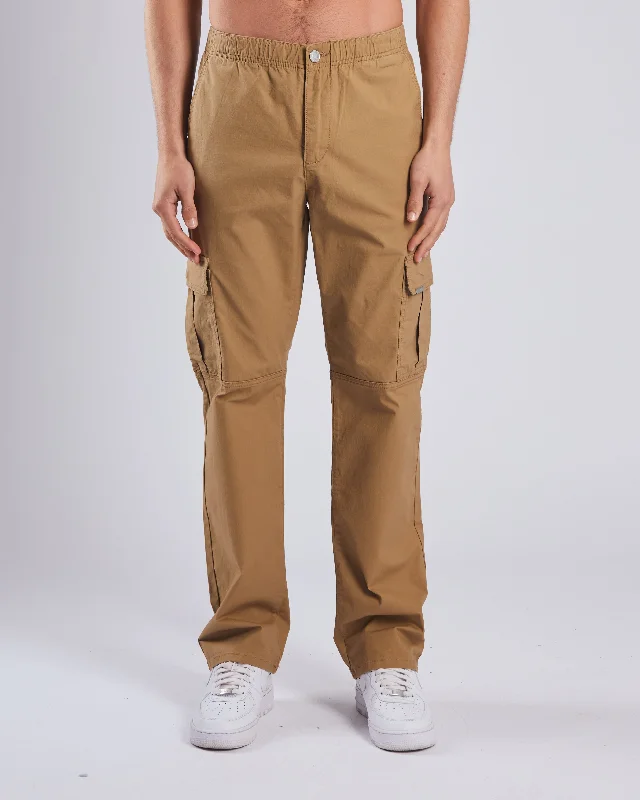 Men's Jeans with Embroidered LogosLedger Cargo Pant Cuban Brown