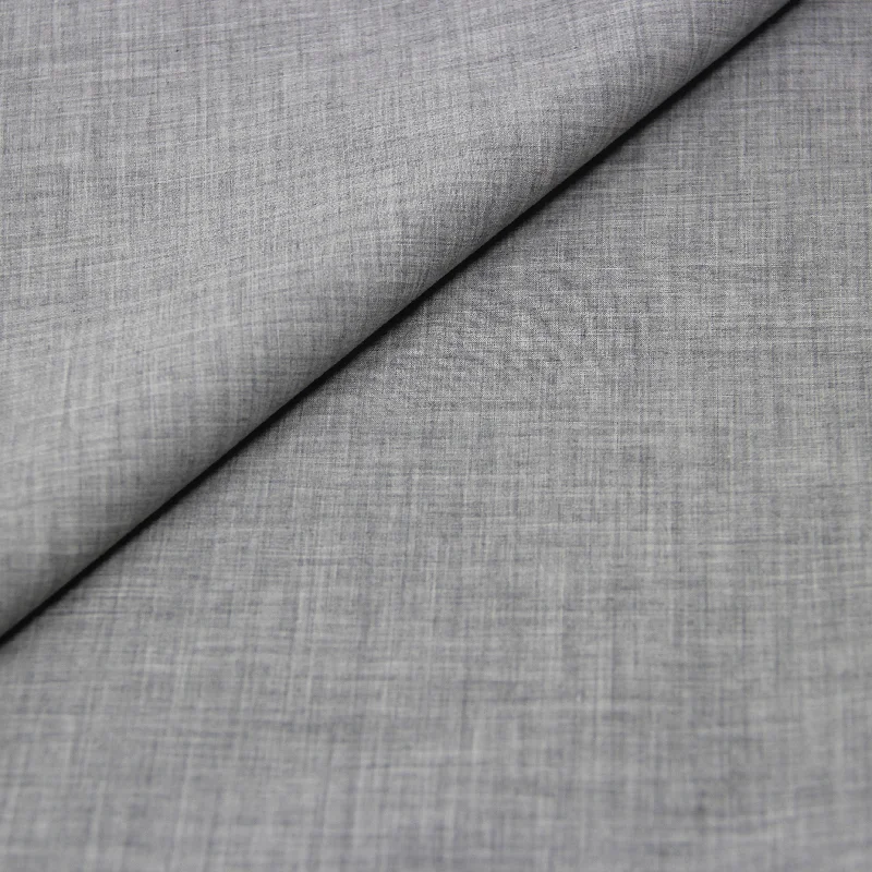 Men's Dressy Casual Shirts for Smart-Casual EventsMonti Clark Melange Heather Grey Brushed Cotton Shirt Men's Dressy Casual Shirts for Smart-Casual EventsMonti Clark Melange Heather Grey Brushed Cotton Shirt