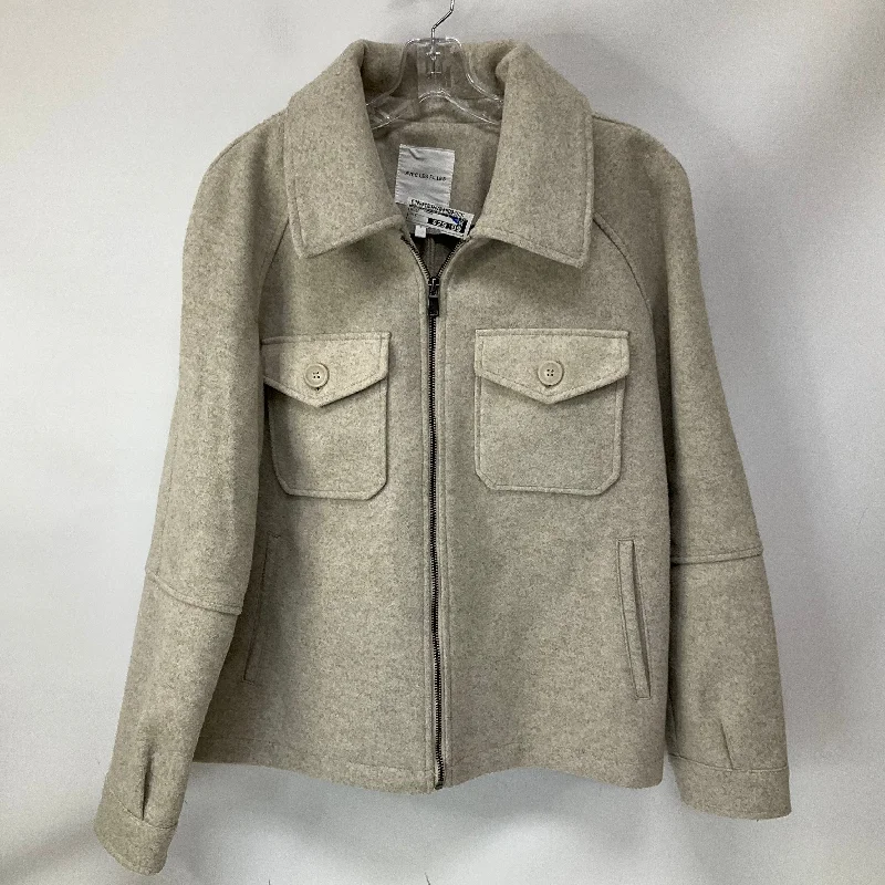 Men's Coats for Tall MenJacket Other By Avec Les Filles In Beige, Size: L